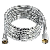 Thick Stainless Steel Shower Hose, 3 m Length, G1/2 Thread, Hand Shower Connection, leak-resistant use, Chrome Finish