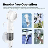 Portable Camping Shower with USB Rechargeable Electric Pump, Digital Display, Multiple Spray Modes, Outdoor Shower Kit In Australia - Darrahopens
