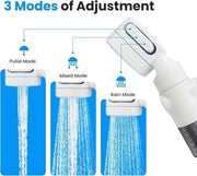 Portable Camping Shower with USB Rechargeable Electric Pump, Digital Display, Multiple Spray Modes, Outdoor Shower Kit In Australia - Darrahopens