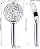 Cobbe Shower Head With Filter- High Pressure Bathroom Nozzle With 6 Spray Modes, Large Strong Flow Rain for Hard Water Filter, Chrome Finish In Australia - Darrahopens