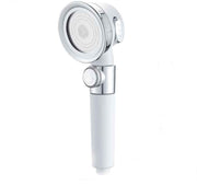 Large Pressurized Handheld Shower Head, Three-stage Water Stop Shower Head ( Without Vibrating Head (No Filter Cotton)), White Finish In Australia - Darrahopens