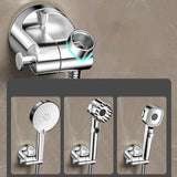 Adjustable Shower Head Holder with Suction Cup, ABS material, comfortable shower coverage, bathroom upgrade use, Silver Finish In Australia - Darrahopens