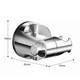Adjustable Shower Head Holder with Suction Cup, ABS material, comfortable shower coverage, bathroom upgrade use, Silver Finish In Australia - Darrahopens