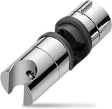 Universal slide piece, 25 mm Shower Rod Fit hand shower holder, ABS material, G1/2 Thread, 360 Degree Rotation, Matte Black/Chrome Finish Options In Australia - Darrahopens