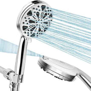 Shower Head 8+2 Functions Handheld Shower Nozzle with High Pressure Water Jet and Detachable Hose, high-pressure spray In Australia - Darrahopens