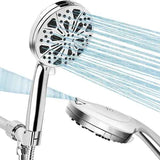 Shower Head 8+2 Functions Handheld Shower Nozzle with High Pressure Water Jet and Detachable Hose, high-pressure spray In Australia - Darrahopens