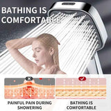 Large Panel Shower Head, 8 Adjustable Positions, Wide Water Outlet, Handheld Bathroom Shower Accessory, Chrome Finish In Australia - Darrahopens