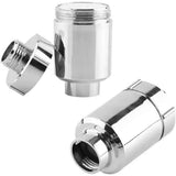 Shower Head Filter Shower Filter Plastic Shower Head Filter Bathroom Home Water Purifier Water Softener Chlorine Heavy Metal Remover, Silver Finish In Australia - Darrahopens