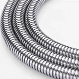 3 m Stainless Steel Shower Hose, Flexible Bathroom Hose with 300 x 2 cm Overall Size, Hot and Cold Water Use, Chrome Finish In Australia - Darrahopens