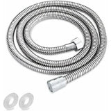 Retro Brass Shower Hose, 150 cm Length, Universal 1/2 Thread Connection, ensures that, despite being exposed material, G1/2 Thread