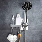 Hand Shower Holder Without Drilling Strong Adhesive Hand Shower Adjustable Angle (, waterproof protection, adjustable shower positioning In Australia - Darrahopens