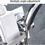 Hand Shower Holder Without Drilling Strong Adhesive Hand Shower Adjustable Angle (, waterproof protection, adjustable shower positioning In Australia - Darrahopens