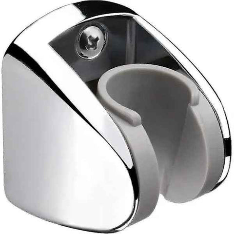 Wall Mounted Shower Bracket for Handheld Shower Head, Height and Angle Adjustable Bathroom Holder, ABS Material, Chrome Finish In Australia - Darrahopens