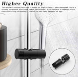Shower holder- Shower head holder- Shower head- Adjustable shower head holder- Universal black shower head holder- Shower head, Matte Black Finish In Australia - Darrahopens