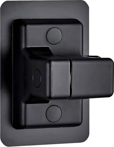 Shower Head Holder, 360 Degree Rotation Adjustable, Self-Adhesive, No Drilling, Waterproof, Universal, ABS material, Black Finish In Australia - Darrahopens
