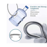 5 m Extra Long Stainless Steel Shower Hose, Solid Brass Connector, Universal Anti-Burst Design, G1/2 Thread, Chrome Finish