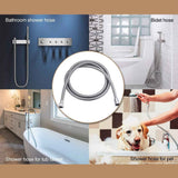 3 m Stainless Steel Shower Hose, Flexible Bathroom Hose with 300 x 2 cm Overall Size, Hot and Cold Water Use, Chrome Finish In Australia - Darrahopens