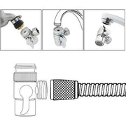 Shower diverter, M22/M24 Thread, premium alloy replacement valve, spray control, brass construction, Chrome Finish In Australia - Darrahopens