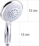 High Pressure Shower Head with 5 Spray Modes Adjustable Powerful Shower Head, Universal Shower Head for Bath, 1/2 Inch Interface, Chrome Finish In Australia - Darrahopens