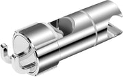 Hand Shower Holder for 16-27 mm Shower Rod Fit Rail, Adjustable Replacement Shower Holder, 360 Degree Rotation, with 2 Hooks, Chrome Finish In Australia - Darrahopens