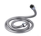 Stainless Steel Shower Hose, 2.5 m Length, EPDM Inner Hose, Flexible Bathroom Connection, pressure-boosted flow, Silver Finish In Australia - Darrahopens