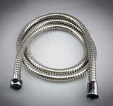 Stainless Steel Shower Hose, 2.5 m Length, EPDM Inner Hose, Flexible Bathroom Connection, pressure-boosted flow, Silver Finish In Australia - Darrahopens
