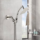 Powerful Rain Shower Head- High Pressure Rain Shower Heads- Large Square Shower Head Universal Replacement Shower Accessories, Chrome Finish In Australia - Darrahopens
