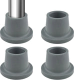 Shower Chair Replacement Feet Non Slip Rubber Suction Cup with Metal Insert for Shower Stool Bench and Bath Chair Gray 4 Pack In Australia - Darrahopens