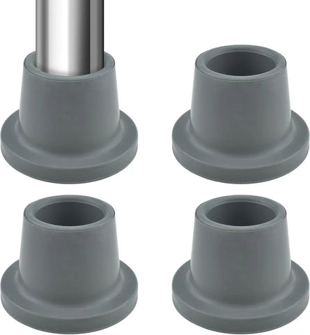 Shower Chair Replacement Feet Non Slip Rubber Suction Cup with Metal Insert for Shower Stool Bench and Bath Chair Gray 4 Pack In Australia - Darrahopens