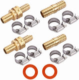 Garden Hose Mender Repair Kit, 2 Set 5/8 Inch Aluminum End Splicer for Garden Hose Repair, Aluminum Construction In Australia - Darrahopens