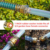 Garden Hose Mender Repair Kit, 2 Set 5/8 Inch Aluminum End Splicer for Garden Hose Repair, Aluminum Construction In Australia - Darrahopens