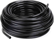 1/4 Inch Drip Irrigation Tubing, 50 Ft PVC Water Line Hose for Garden Watering, Black, Durable Plastic Construction In Australia - Darrahopens