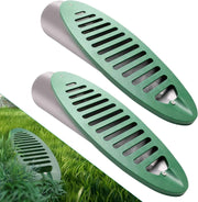 4 Inch Angled Drain Grating Yard Drain Emitter for Gutter Downspout Extensions and Lawn Ditch Drainage Green 2 Pack In Australia - Darrahopens