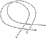 Faucet Supply Lines Braided Stainless Steel 3/8 Comp x M10 Male Connector for Faucet Installation 40 Inch 2 Pack