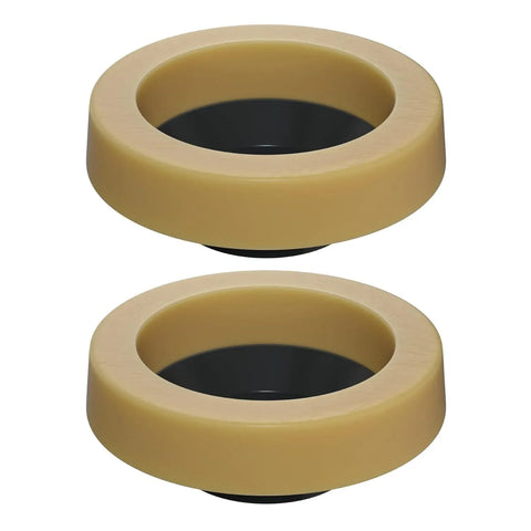 Toilet Bowl Wax Ring Gasket 2 Pack, Thick Polyethylene Flange Universal Seal for 3 and 4 Inch Waste Lines, Daily Comfort Use In Australia - Darrahopens