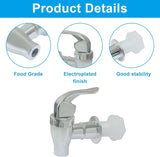 2 Pack Universal Plastic Beverage Dispenser Spigot Replacement, Leak Proof Faucet for Water Coolers, Party Jugs and Home Brewing In Australia - Darrahopens