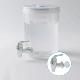2 Pack Universal Plastic Beverage Dispenser Spigot Replacement, Leak Proof Faucet for Water Coolers, Party Jugs and Home Brewing
