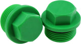 3/4 Inch Garden Hose Cap 4 Pack Plastic Water Pipe Plug End Cap Connector for Garden Hose Tube Green, Durable Plastic Construction In Australia - Darrahopens