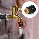Garden Hose Quick Connect Fittings, 3/4 Inch Male Female Aluminum Connectors for Garden Watering, 8 Sets, Aluminum Construction In Australia - Darrahopens