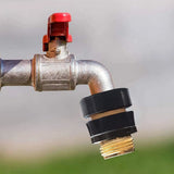 Garden Hose Quick Connect Fittings, 3/4 Inch Male Female Aluminum Connectors for Garden Watering, 8 Sets, Aluminum Construction