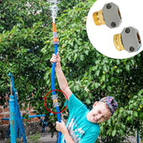 Garden Hose Repair Kit Aluminum Alloy Male and Female End Mender Fittings for 5/8 and 3/4 Inch Hoses, Aluminum Construction In Australia - Darrahopens