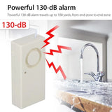 Smart Water Leak Sensor Alarm, 130 dB Leakage Detector Alert System for Home Kitchen Bathroom, White, Daily Comfort Use In Australia - Darrahopens