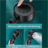 High Pressure RV Shower Head with 59" Hose and Adhesive Bracket, Handheld Shower Sprayer for Bathroom and Travel Trailer