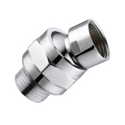 1 Pieces Shower Head Swivel Ball Adapter, Metal Shower Connector Ball Joint, Adjustable All-Purpose Shower Arm Extension Component, A In Australia - Darrahopens