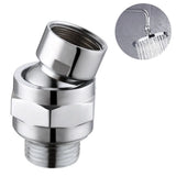 1 Pieces Shower Head Swivel Ball Adapter, Metal Shower Connector Ball Joint, Adjustable All-Purpose Shower Arm Extension Component, A In Australia - Darrahopens
