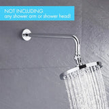 1 Pieces Shower Head Swivel Ball Adapter, Metal Shower Connector Ball Joint, Adjustable All-Purpose Shower Arm Extension Component, A