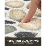Shower Mat Non-Slip, Quick Drying Anti Mats for Inside Shower, Soft PVC Loofah Foot Scrubber Mat, Extra Large Bath Tub, Bathroom, Floor, Hotel In Australia - Darrahopens