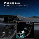 3-in-1 Wireless CarPlay Adapter Smart CarPlay AirPlay Android Auto USB Dongle Wired CarPlay to Wireless, Metal material, Black/Silver Color Options In Australia - Darrahopens