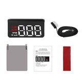 Head-Up Display, Universal GPS HUD for Car, Speedometer with USB Interface, Speed, Driving Direction, Overspeed, Error Code, Black Color In Australia - Darrahopens