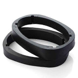 2 pcs Universal 6x9 Car Speaker Spacers Adapter Bracket Mounting Plate Ring Holder, Plastic material, wireless audio upgrade, Black Color In Australia - Darrahopens